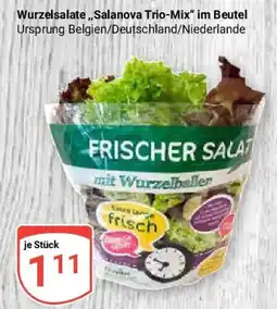 Globus Wurzelsalate,,Salanova Trio-Mix" im Beutel Angebot