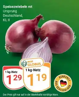 Globus Speisezwiebeln rot Angebot