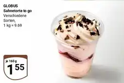 Globus GLOBUS Sahnetorte to go Angebot