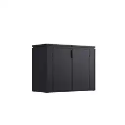Netto Marken-Discount Weide Gartenbox 1340 L Anthrazit Aus Verzinktem Stahl Wetterfest Angebot