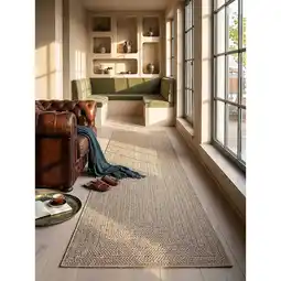 Netto Marken-Discount Läufer Pflegeleicht Natur 80x250 cm - CORDEV Kadima Design Angebot