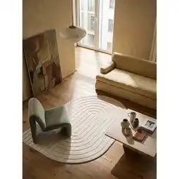Netto Marken-Discount Teppich Pflegeleicht Creme 200x290 cm - CETINA Kadima Design Angebot