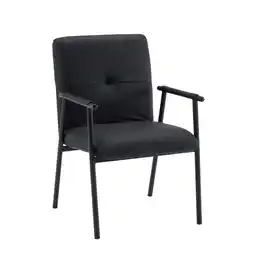 Netto Marken-Discount hjh LIVING Polsterstuhl Lifea Flex Kunstleder mit Armlehnen Angebot