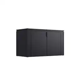 Netto Marken-Discount Weide Gartenbox 2400 L Anthrazit Aus Verzinktem Stahl Wetterfes Angebot