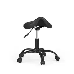 Netto Marken-Discount hjh OFFICE Sattelhocker Sattix Kunstleder ohne Armlehnen Angebot