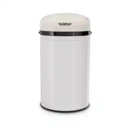 Netto Marken-Discount Abfalleimer 30L mit Sensor - INOX WHITE Angebot