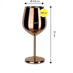 Netto Marken-Discount Echtwerk Weingläser Set 6tlg aus Edelstahl - kpf Angebot