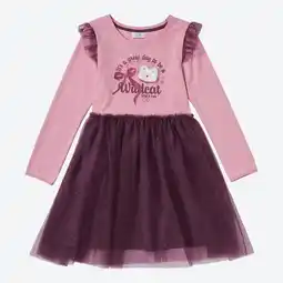 NKD Kinder-Mädchen-Kleid mit Glitzer-Meshrock Angebot