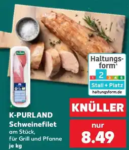 Kaufland K-PURLAND Schweinefilet Angebot