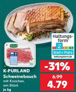 Kaufland K-PURLAND Schweinebauch Angebot