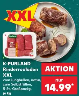 Kaufland K-PURLAND Rinderrouladen XXL Angebot
