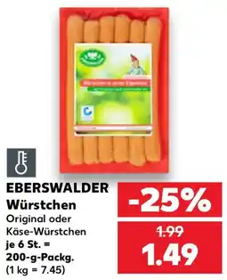 Kaufland EBERSWALDER Würstchen Angebot