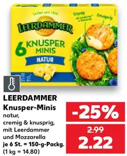 Kaufland LEERDAMMER Knusper-Minis Angebot