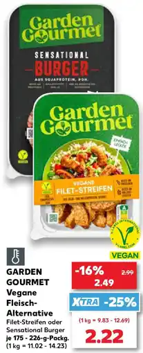 Kaufland GARDEN GOURMET Vegane Fleisch Alternative Angebot