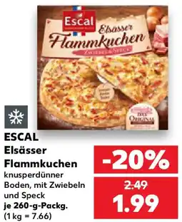 Kaufland ESCAL Elsässer Flammkuchen Angebot