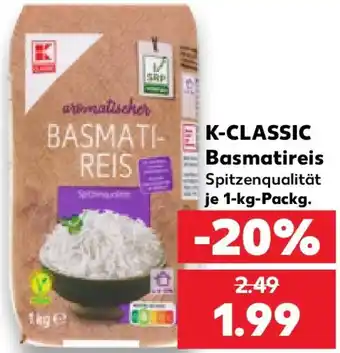 Kaufland K-CLASSIC Basmatireis Angebot