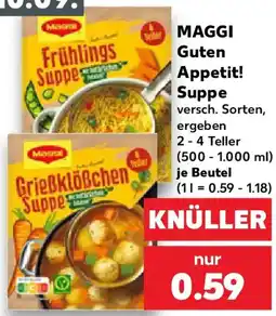 Kaufland MAGGI Guten Appetit! Suppe Angebot