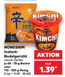 Kaufland NONGSHIM Instant Nudelgericht Angebot