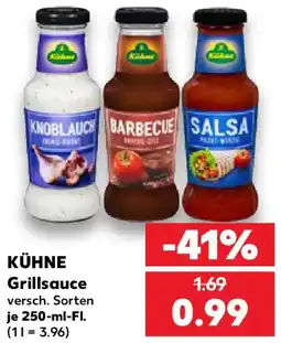 Kaufland KÜHNE Grillsauce Angebot