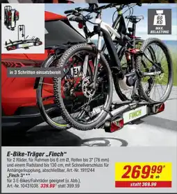 toom Baumarkt E-Bike-Träger „Finch“ Angebot