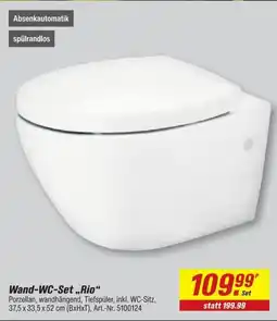 toom Baumarkt Wand-WC-Set „Rio“ Angebot