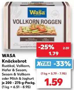 Kaufland WASA Knäckebrot Angebot