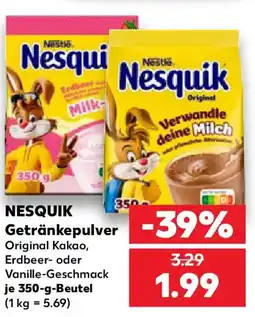 Kaufland NESQUIK Getränkepulver Angebot