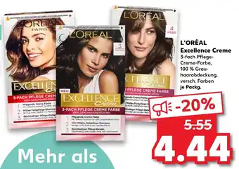 Kaufland L'Oréal Excellence Creme Angebot