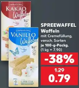 Kaufland SPREEWAFFEL Waffeln Angebot