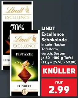 Kaufland Lindt Excellence Schokolade Angebot
