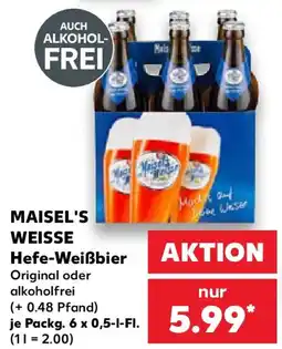 Kaufland MAISEL'S WEISSE Hefe-Weißbier Angebot