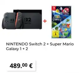 MediaMarkt NINTENDO Switch 2 + Super Mario Galaxy 1 + 2 Angebot