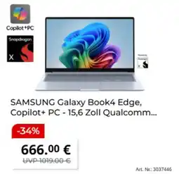 MediaMarkt SAMSUNG Galaxy Book4 Edge, Copilot+ PC Angebot