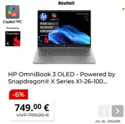MediaMarkt HP OmniBook 3 OLED Angebot