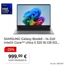 MediaMarkt SAMSUNG Galaxy Book6 Angebot