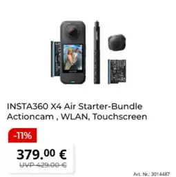 MediaMarkt INSTA360 X4 Air Starter-Bundle Actioncam Angebot