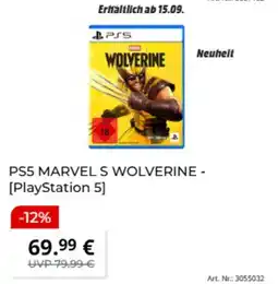 MediaMarkt PS5 MARVEL S WOLVERINE Angebot
