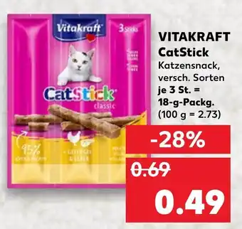 Kaufland Vitakraft CatStick 18g Angebot