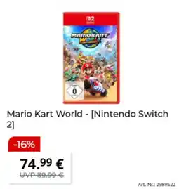 MediaMarkt Mario Kart World Angebot