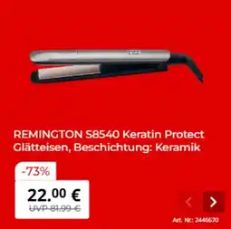 MediaMarkt REMINGTON S8540 Keratin Protect Glätteisen Angebot