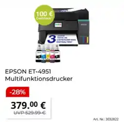 MediaMarkt EPSON ET-4951 Multifunktionsdrucker Angebot