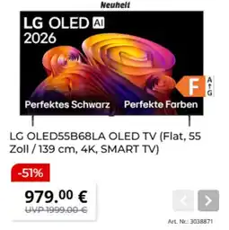 MediaMarkt LG OLED55B68LA OLED TV Angebot