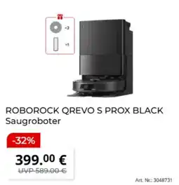 MediaMarkt ROBOROCK QREVO S PROX BLACK Saugroboter Angebot