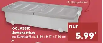 Kaufland K-Classic Unterbettbox Angebot