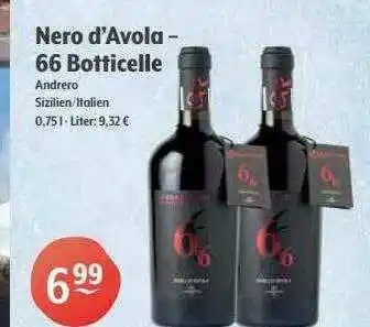 Getränke Hoffmann Nero D'avola-66 Botticelle Angebot