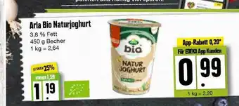 Edeka Frischemarkt Arla Bio Naturjoghurt Angebot