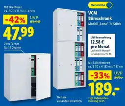 Lidl VCM Büroschrank Angebot