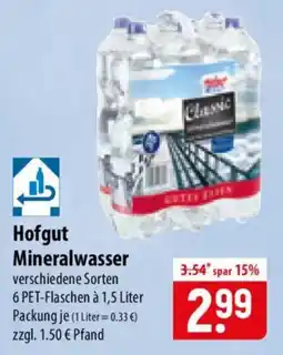 Famila Nord Ost Hofgut Mineralwasser Angebot