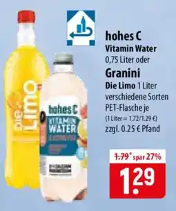 Famila Nord Ost hoher C Vitamin Water Angebot