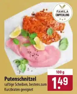 Famila Nord Ost Putenschnitzel Angebot